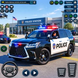 Ícone de Police Prado Parking: Cop Game